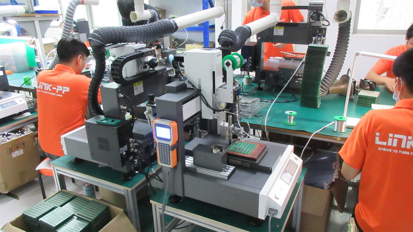 Automatic welding machine for precision PCB soldering in optical transceiver production