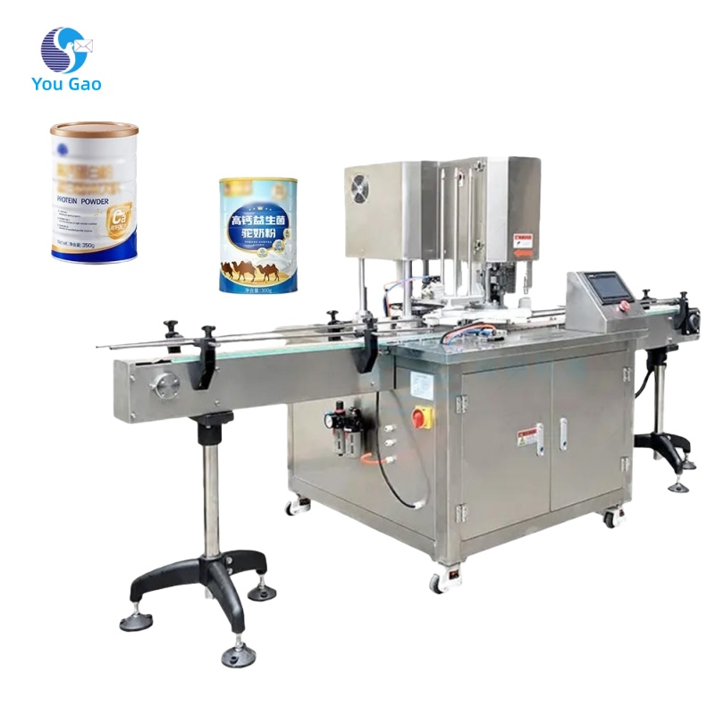 Robotic Can Sealing System Integrated with Conveyor for Unmanned Production Environment