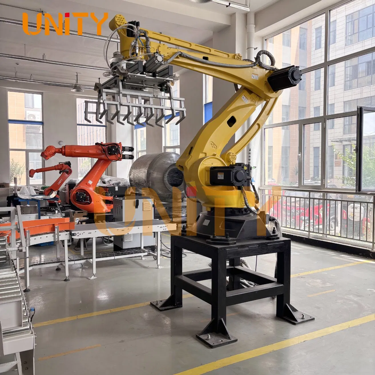 Robotic Arm Palletizer for Fertilizer Palletizer Customized Robot System Automated Depalletizing Robot System