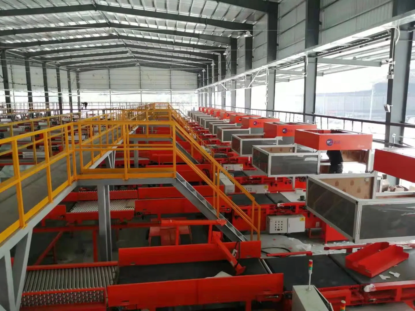 Customized Logistics Parcel Data Scanning and Software System Recording Equipment Dws Modular Sorting and Conveying System