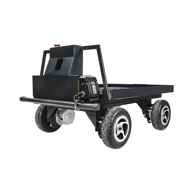 Industrial 4 Wheel Warehouse Transport Picking Cart Automatic Following Trolley Robot