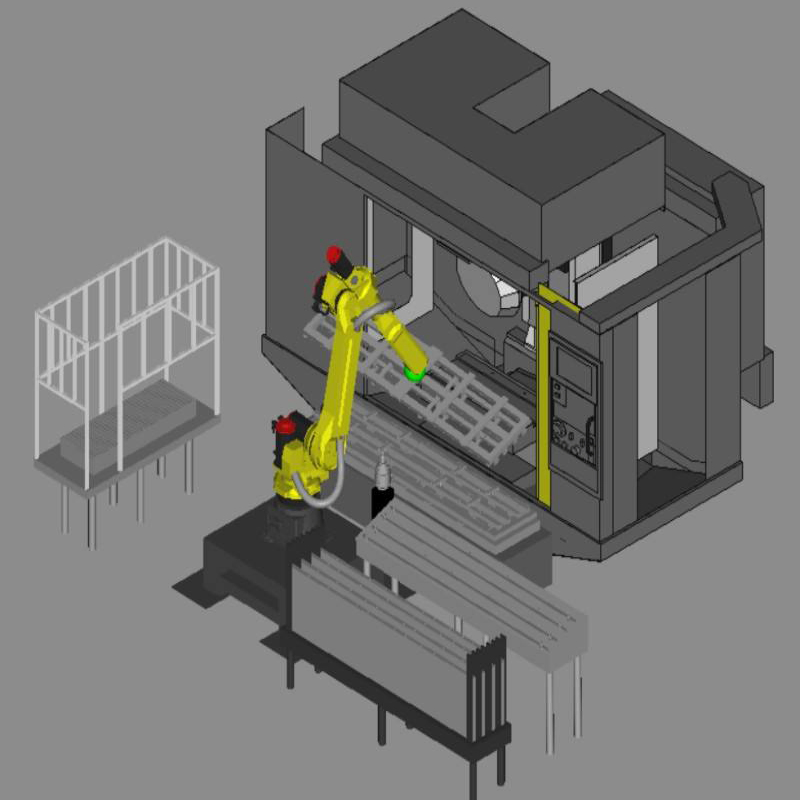 Industrial Robot for Logistics Warehousing Automatic Sorting Palletizing and Handling
