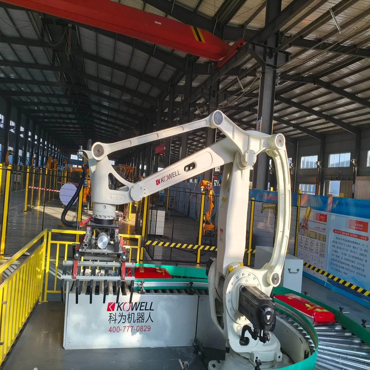 Automatic Palletizing/Depalletizing Robot Arm with Intelligent Destacking