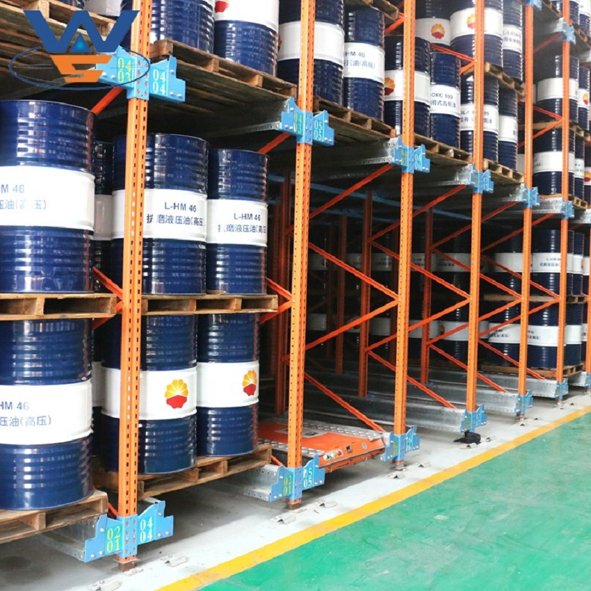 Automatic Warehouse Storage Radio Shuttle Shelf Logistic System Robotic Pallet Shuttle Shelves with Cusomizable Service