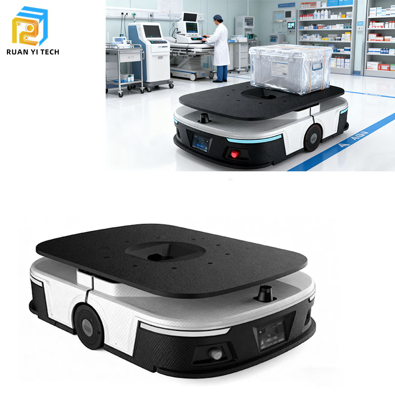 400kg Load Capacity Auto Vehicle Multi-Functional Heavy-Duty Agv Robot in Warehouse