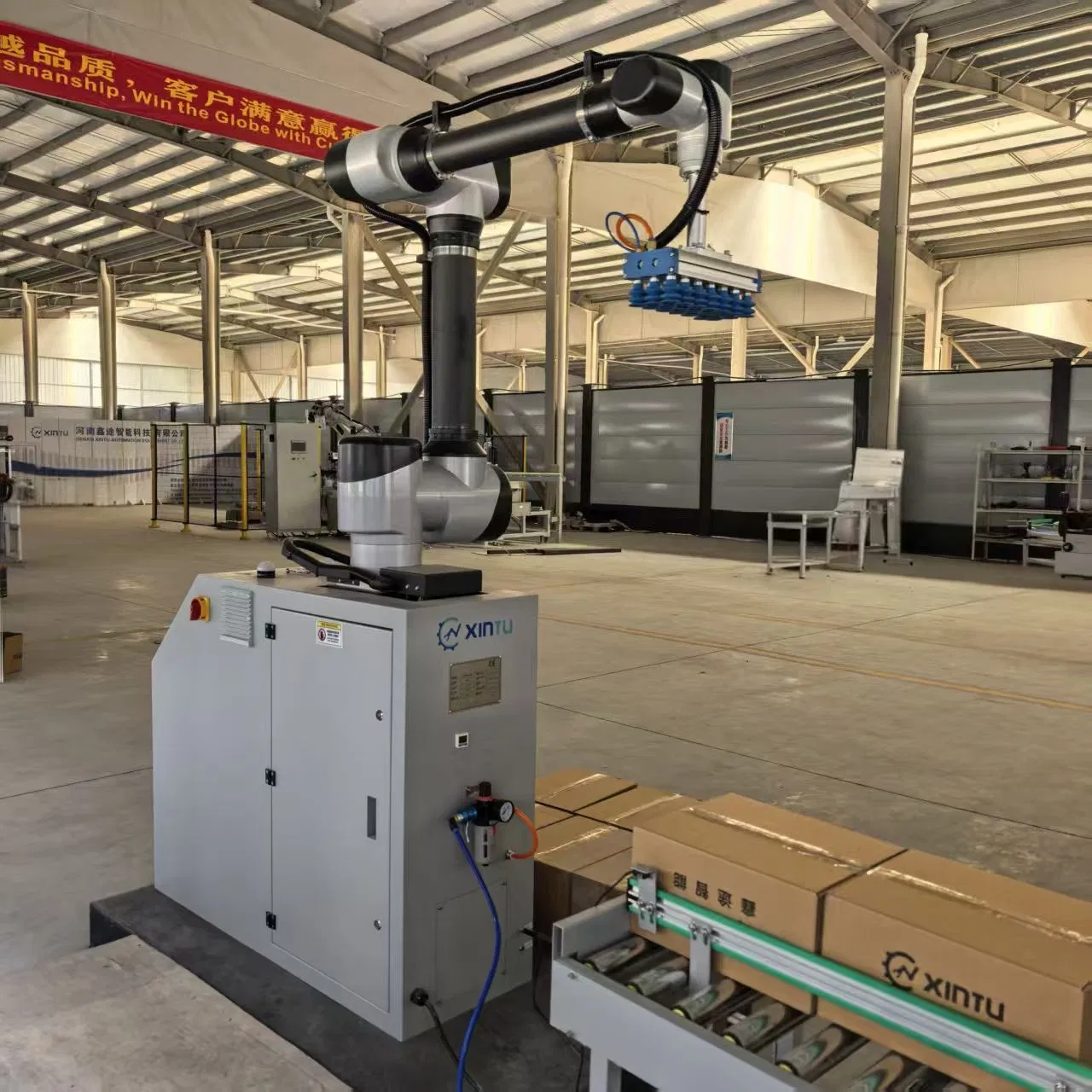 Efficient Automatic Sorting and Palletizing High-Speed Robot System