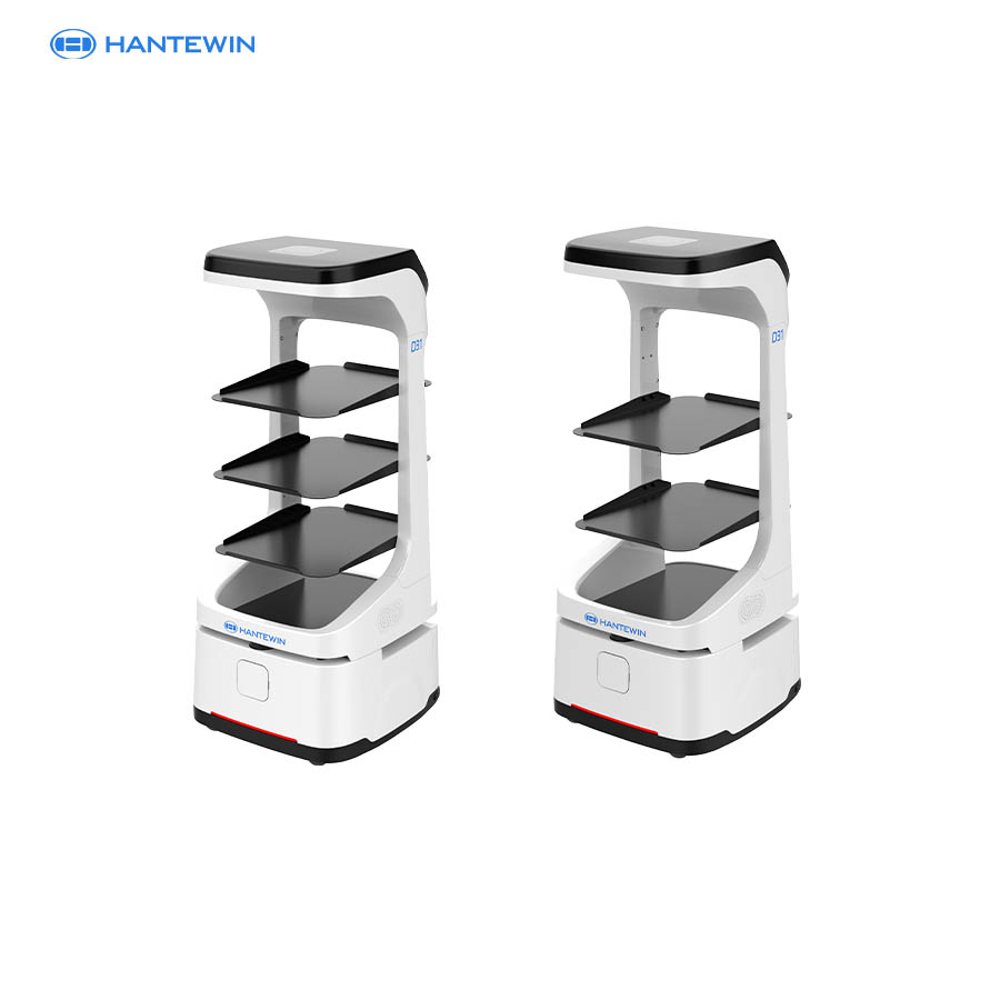 Intelligent Smart Fast Food Delivery Robot with Ai Navigation for Commercial Use