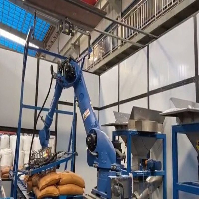 Benson Closed Anti-Corrosion Robot for Unpacking and Depalletizing Monoammonium Phosphate