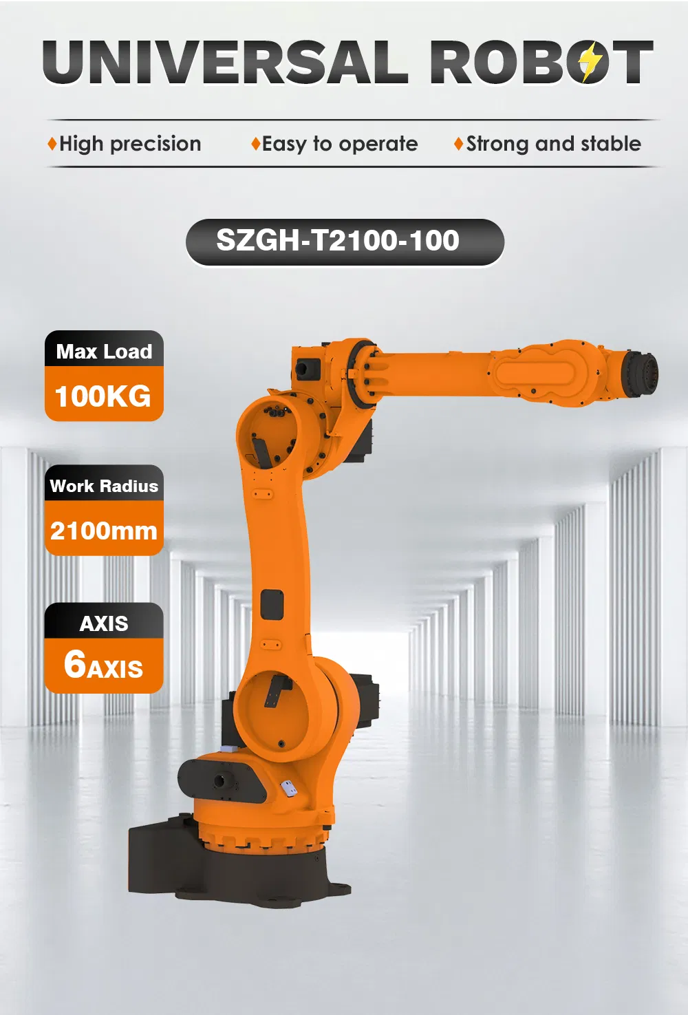 6 Axis Heavy Load Robot