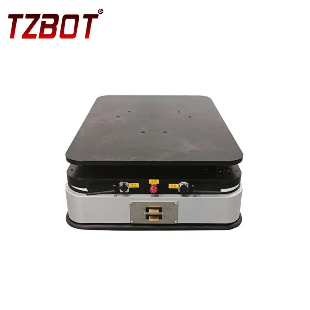 Tzbot China Manufacture Laser Agv 600kg Heavy Load Capacity AMR Robot Warehouse Jacking up Slam Agv Autonomous Smart Car Robot for Material Handling