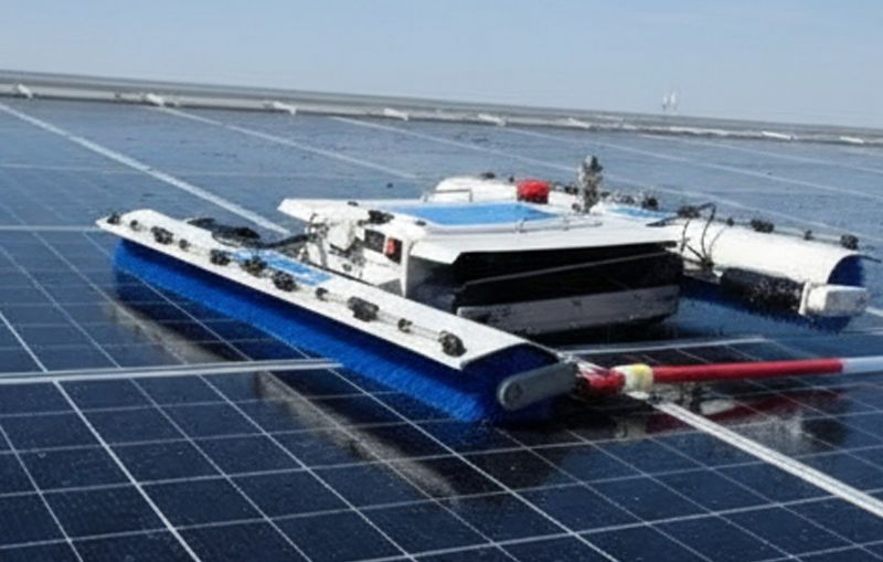 Low Consumption Ai-Driven Lightweight Autonomous PV Railed Cleaning Robot