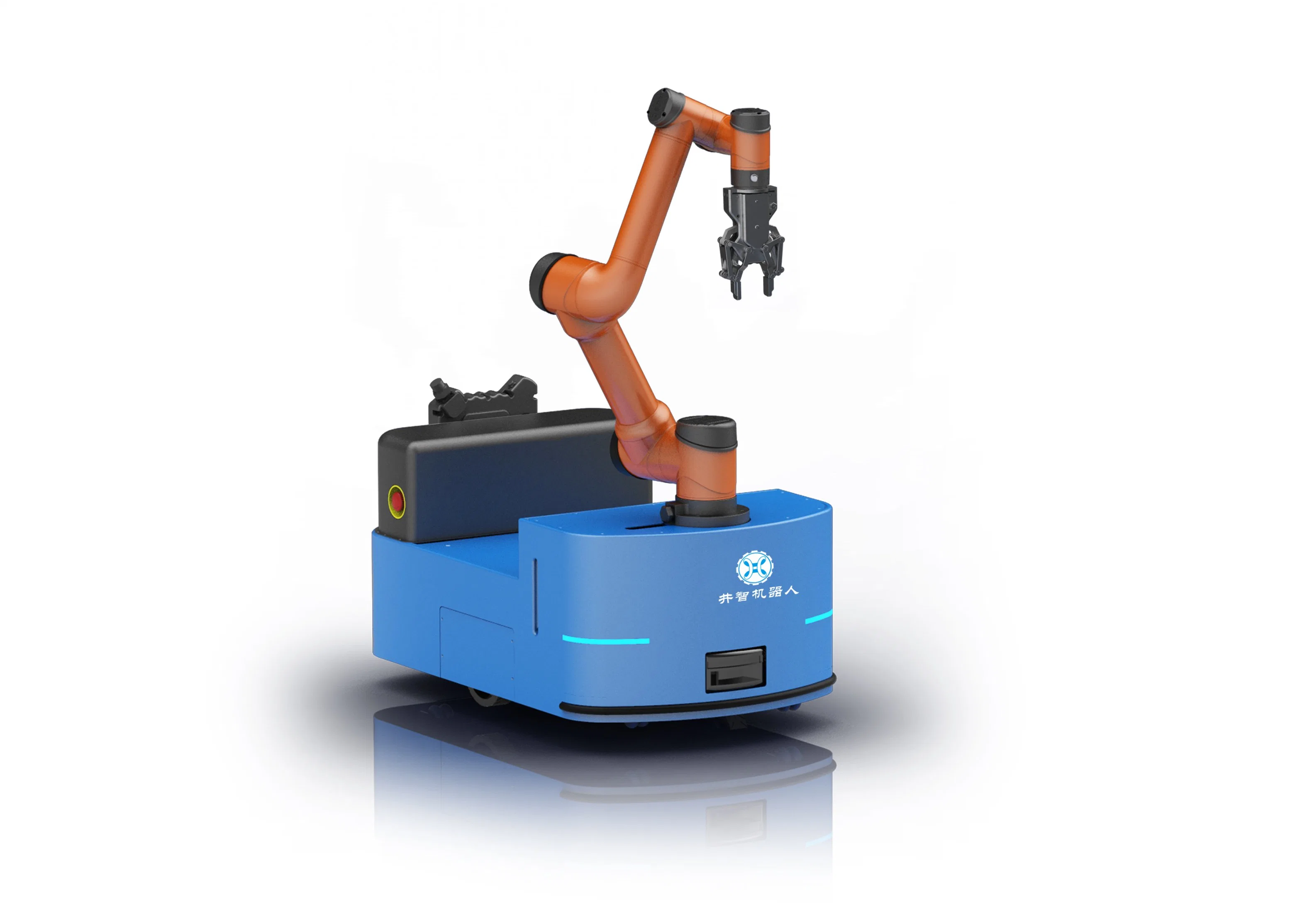 Collaborative Automated Agv/AMR Robot with Industrial Robot Arm