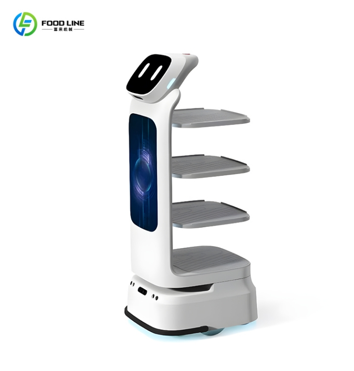 Smart Navigation Restaurant Food Delivery Robot