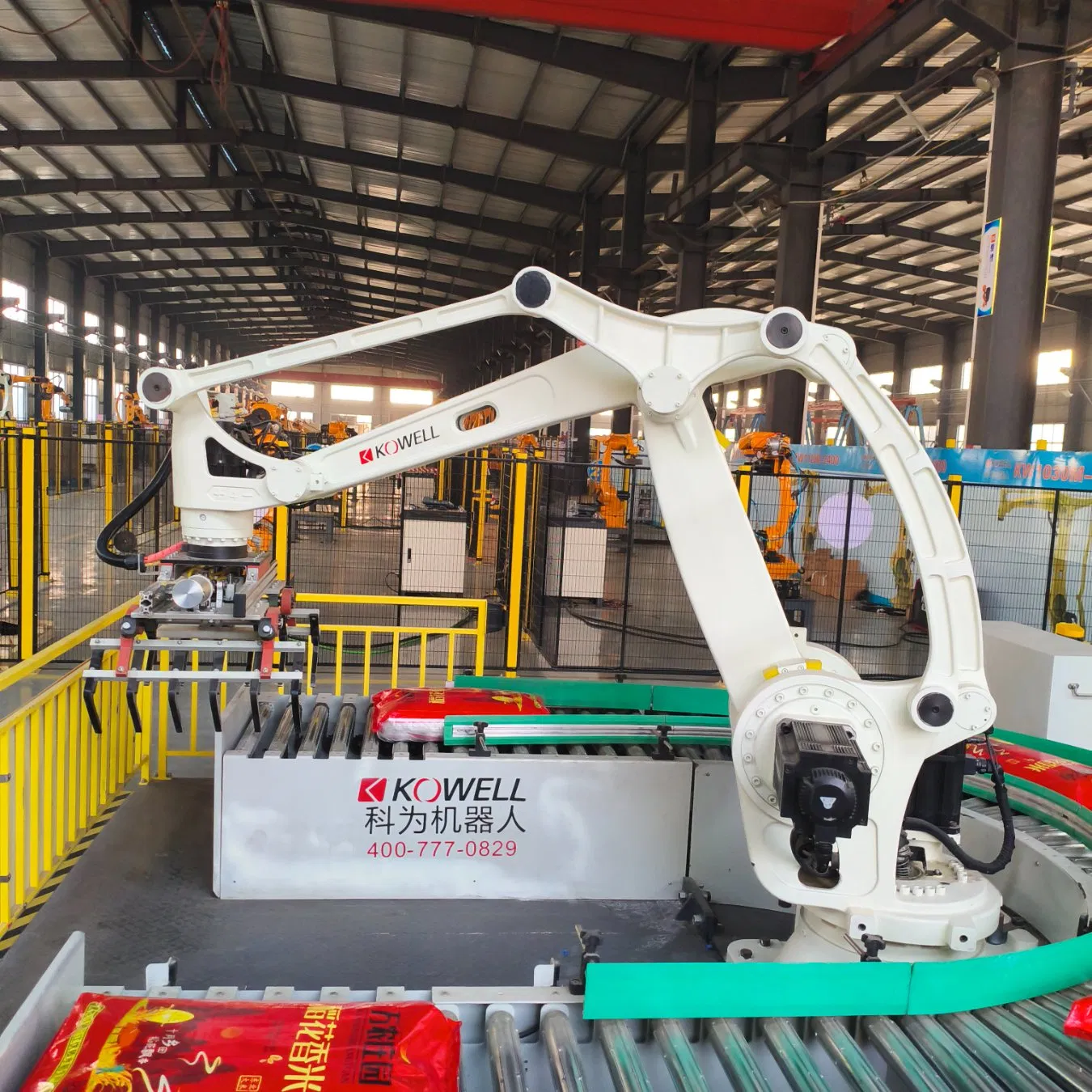 Automatic Palletizing/Depalletizing Robot Arm with Intelligent Destacking