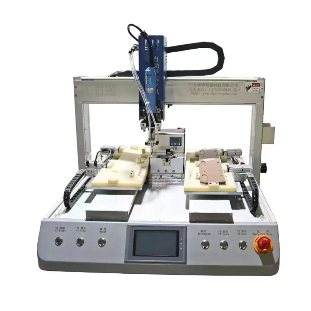 Ra Three-Axis Servo-Driven Optical Eyewear Screw Fastening Robot with Ai Vision Positioning/Torque Calibration System