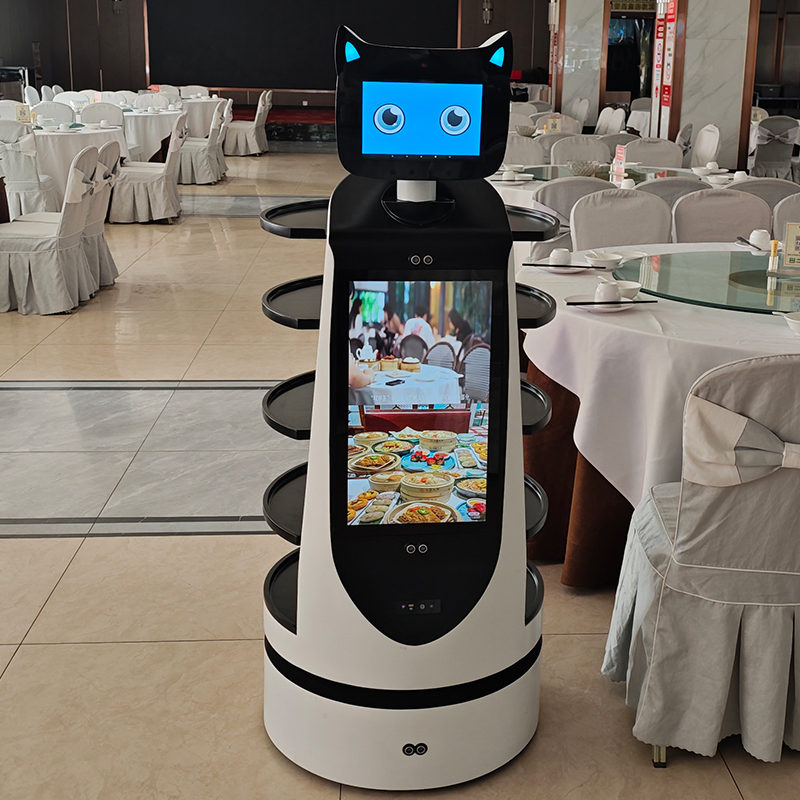 Barbecue Restaurant Meat Tenderizing Service Barbecue Restaurant Delivery Robot