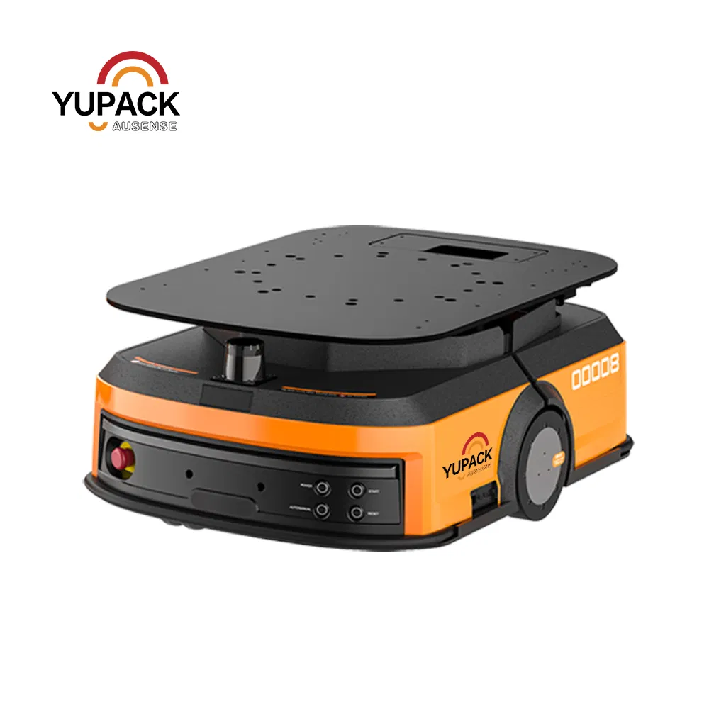 Heavy Load Agv Transporter Mobile Robot Automated Guided Vehicle for Warehouse 3 and Logistics Industry