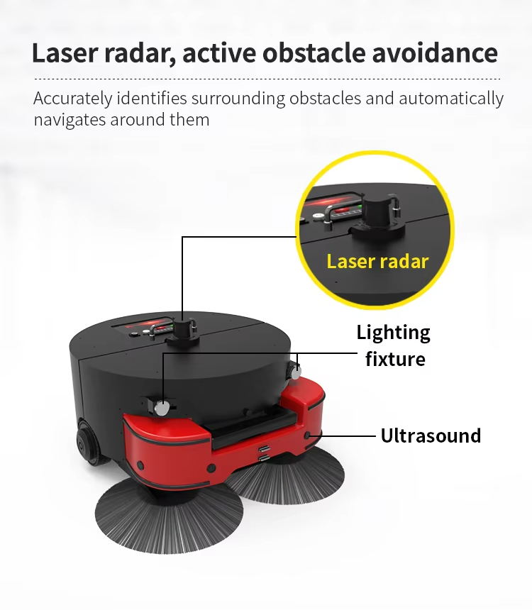 Smart Laser Navigation Vacuum Sweeping Cleaning Robot