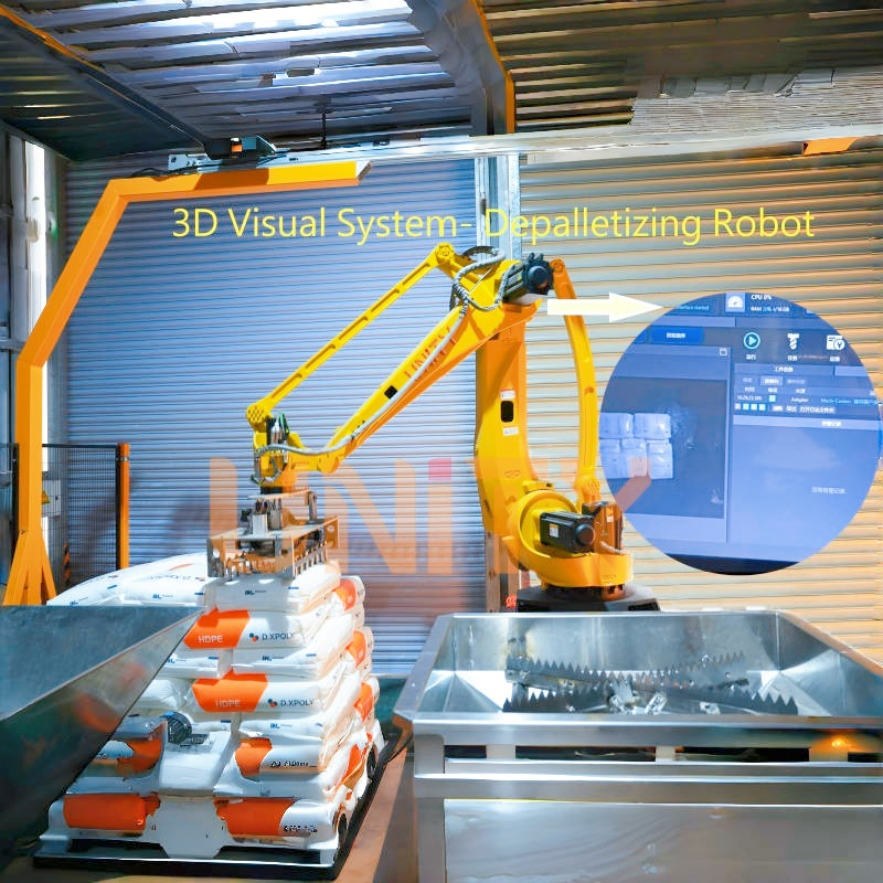 Advanced 25kg Fertilizer Bag Depalletizing Robot for Urea