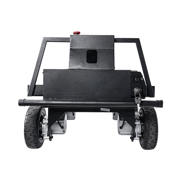 Industrial 4 Wheel Warehouse Transport Picking Cart Following Delivery Robot