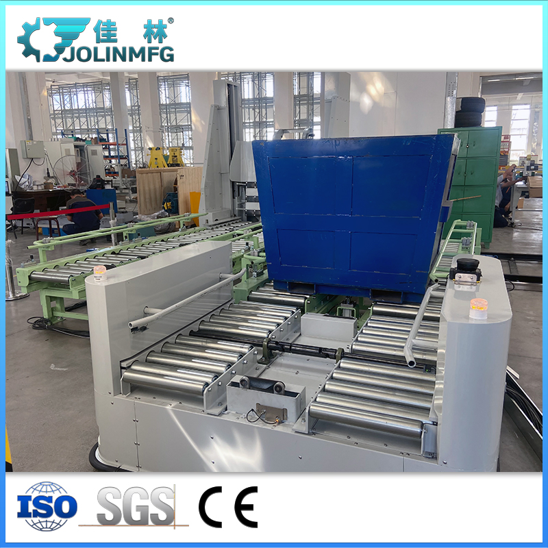 Backpack Roller Automated Guided Vehicle Transportation Cart Carry Cart