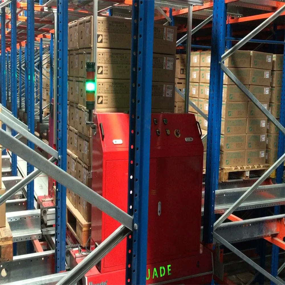 Mother Child Shuttle as/RS for Multi-Deep Pallet Warehouse Storage Racking System