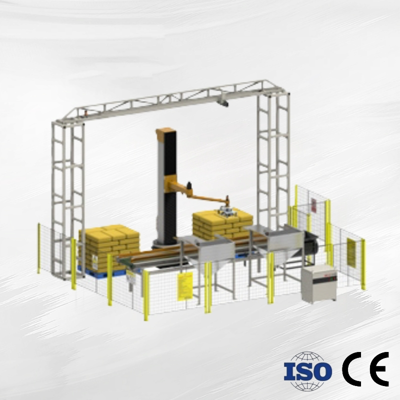 Fertilizer Bag Unpacking Robot: Automated Depalletizing Solution