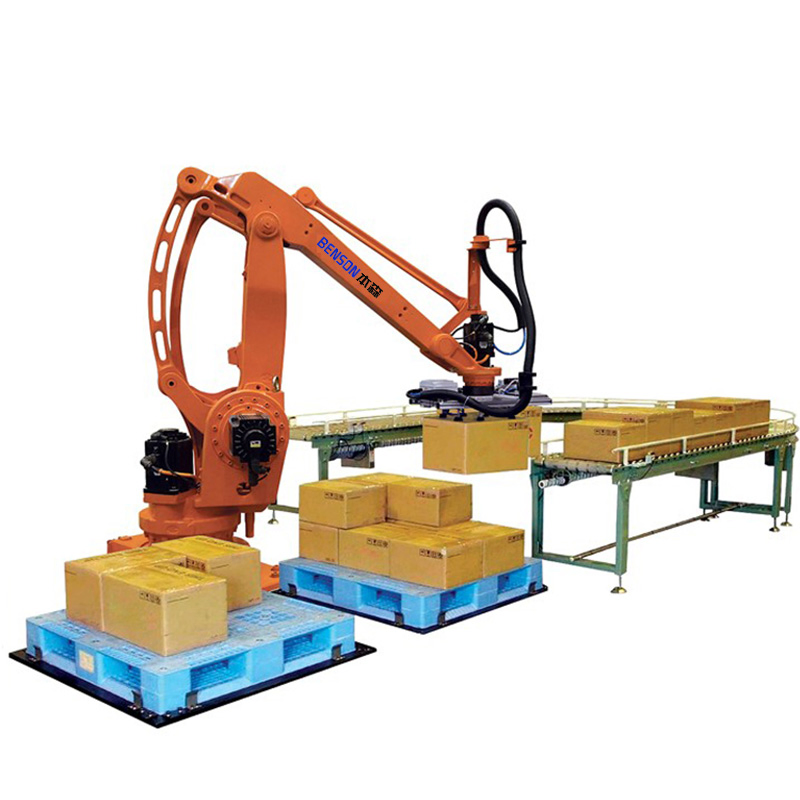 Collaborative System Robot Arm Baggingpalletizing Machine Rice Bag Palletizing Machinery Equipment