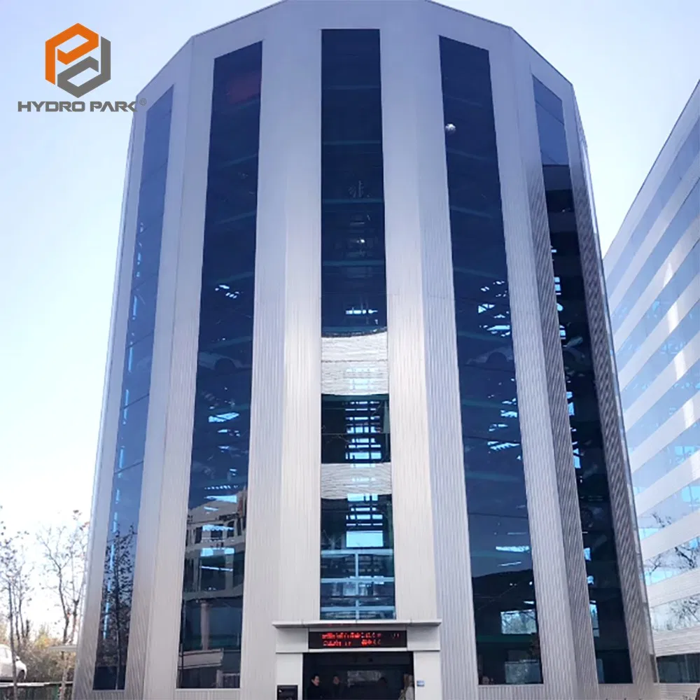 Circular Car Storage System Round Smart Parking System