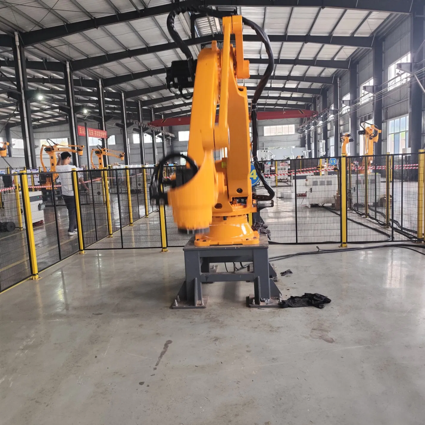 180kg Heavy Load Palletizing Robot in Automatic Production Line