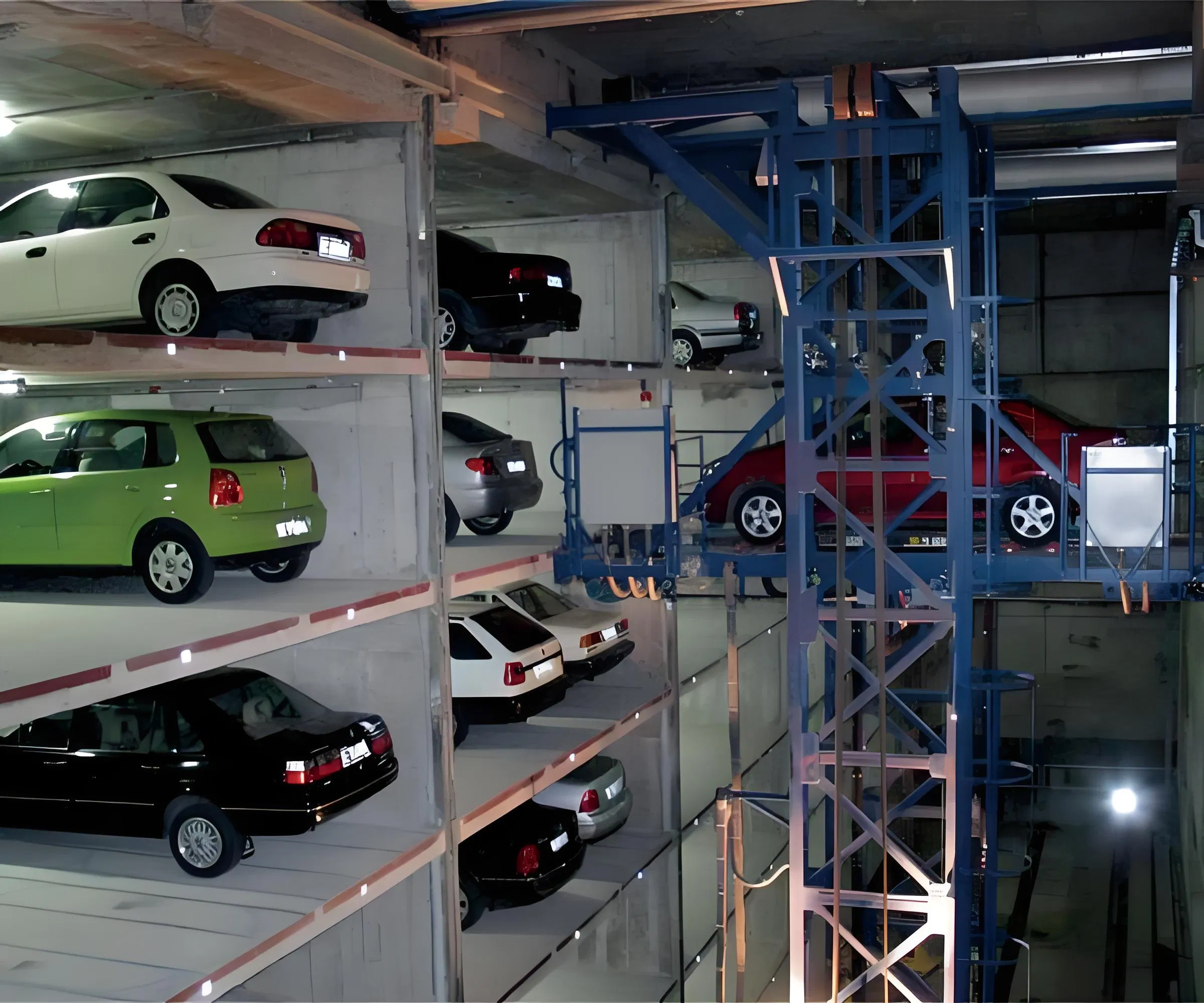 Intelligent Automated Parking System of Shuttle Type with CE