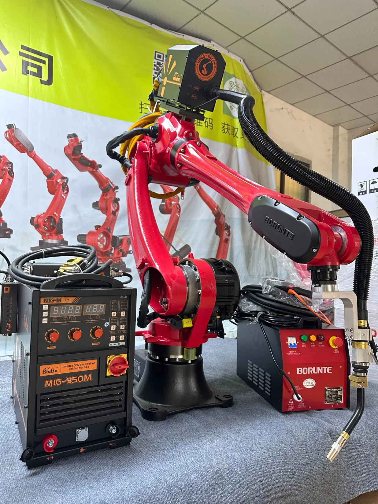 Low-Maintenance Design for Dusty Environments - Borunte 10kg 2100mm Reach Palletizing Robot