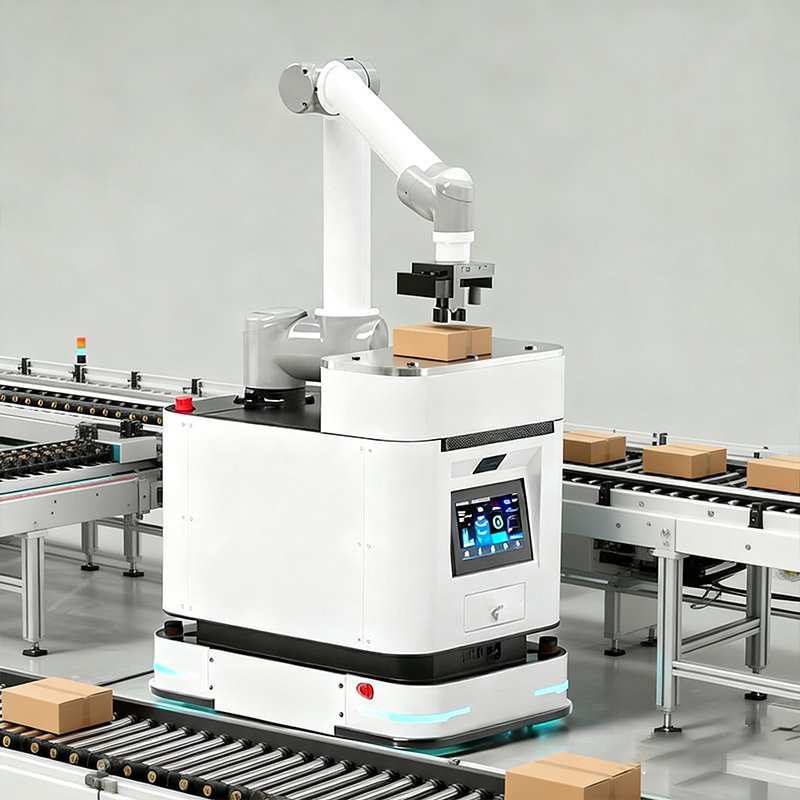 Automated Guided Vehicle Chassis 400kg, Dual Laser