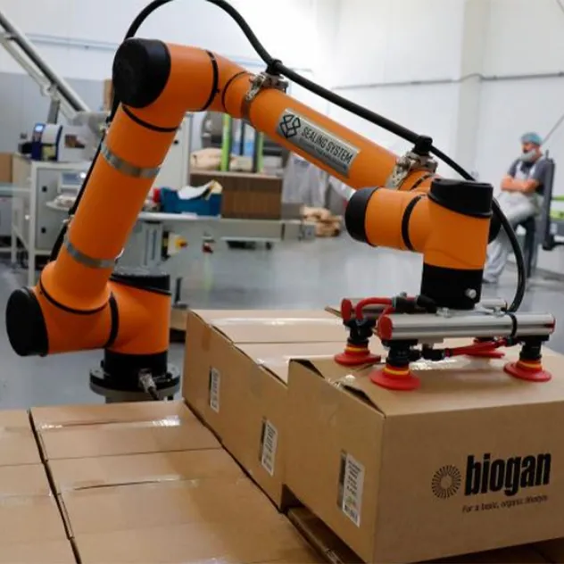 Vacuum Suction Palletizing