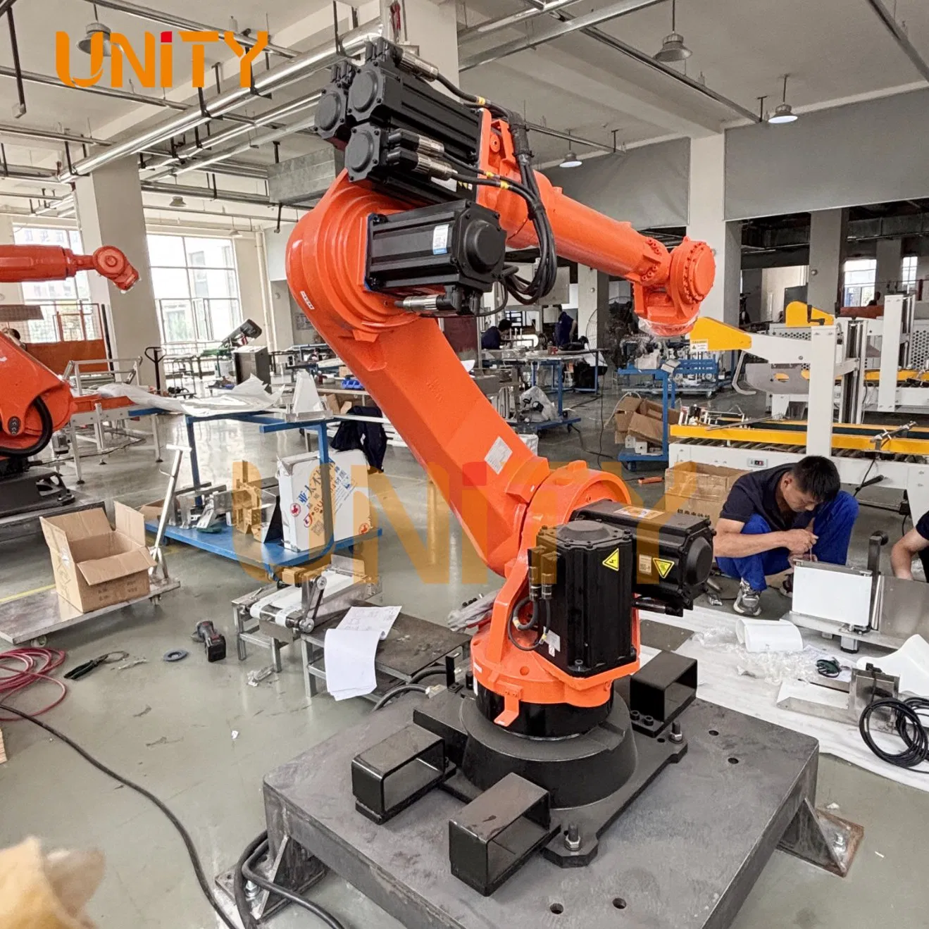 Manufacturer 3D Vision System Depalletizing Robot 40kg Bags Depalletizing Robotic with Depalletizing Speed 1-2ton Per Hour