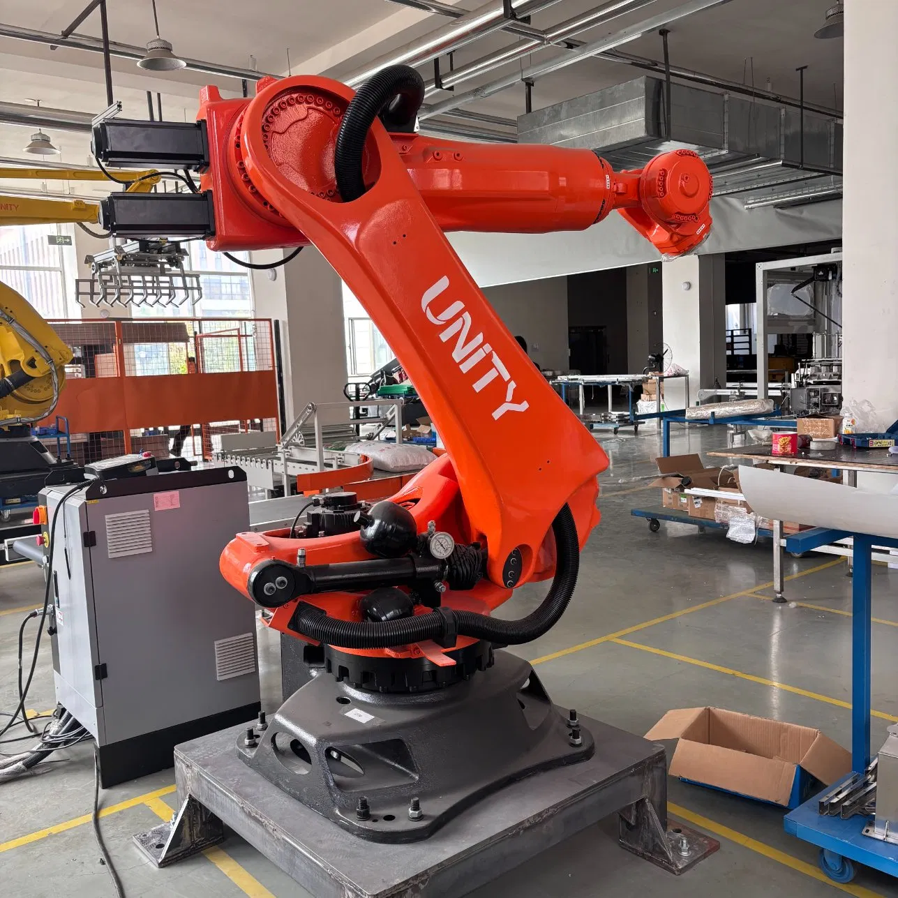 Automatic Palletizer Robot Arm Robotic Bag Depalletizing and Breaking Bags Palletizing Robot Arm
