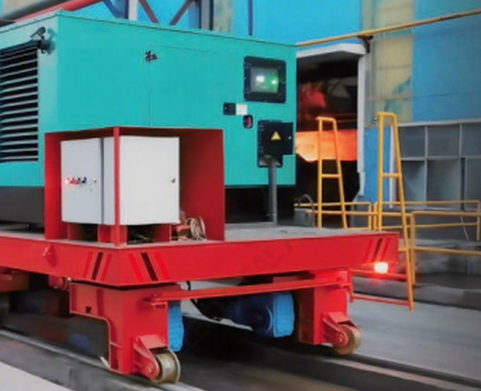 Automated Monorail Guided Vehicle for Efficient Factory Material Handling