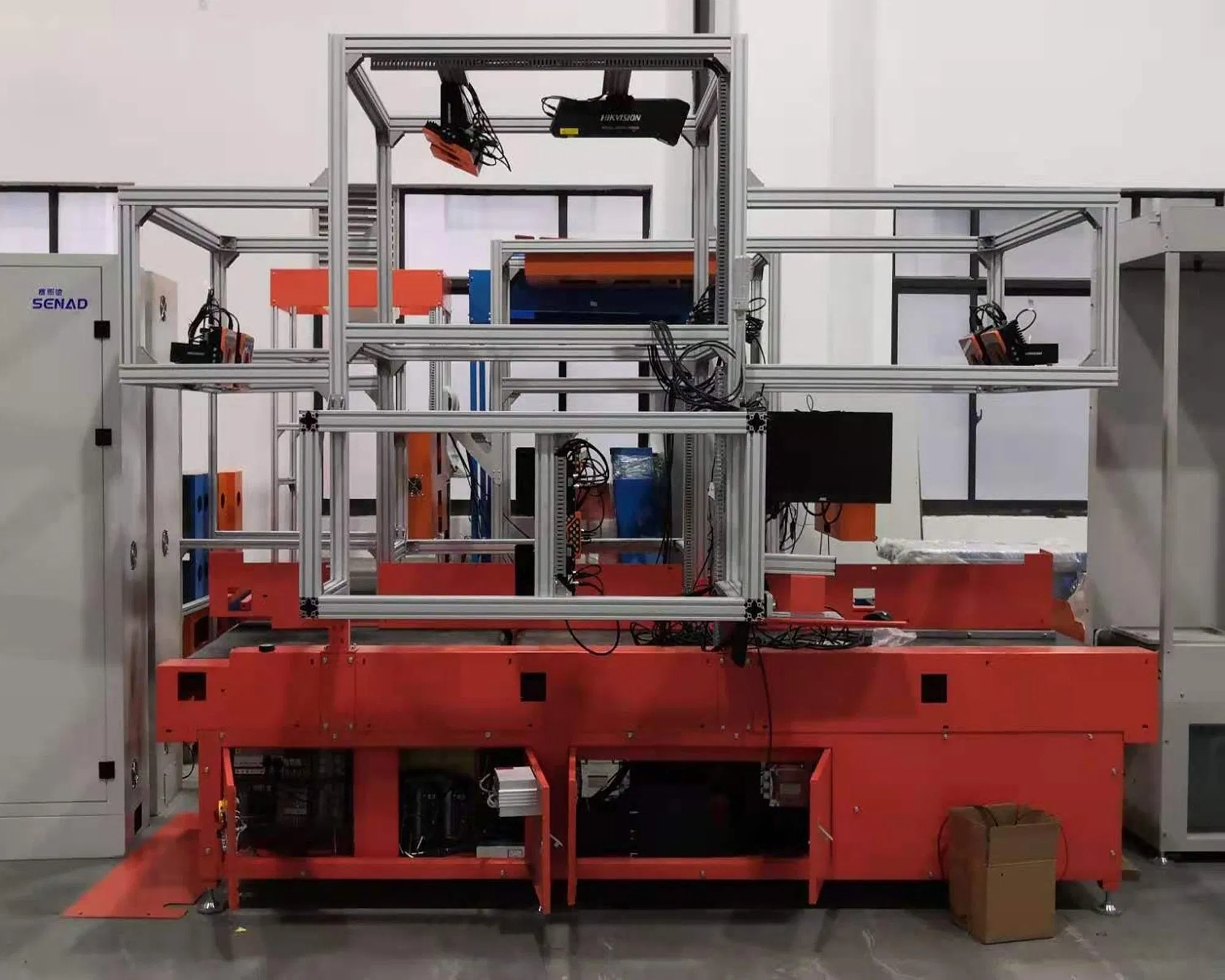 Fully Automatic Sorter Conveyor Swivel Wheel Sorter Dws Sorting System