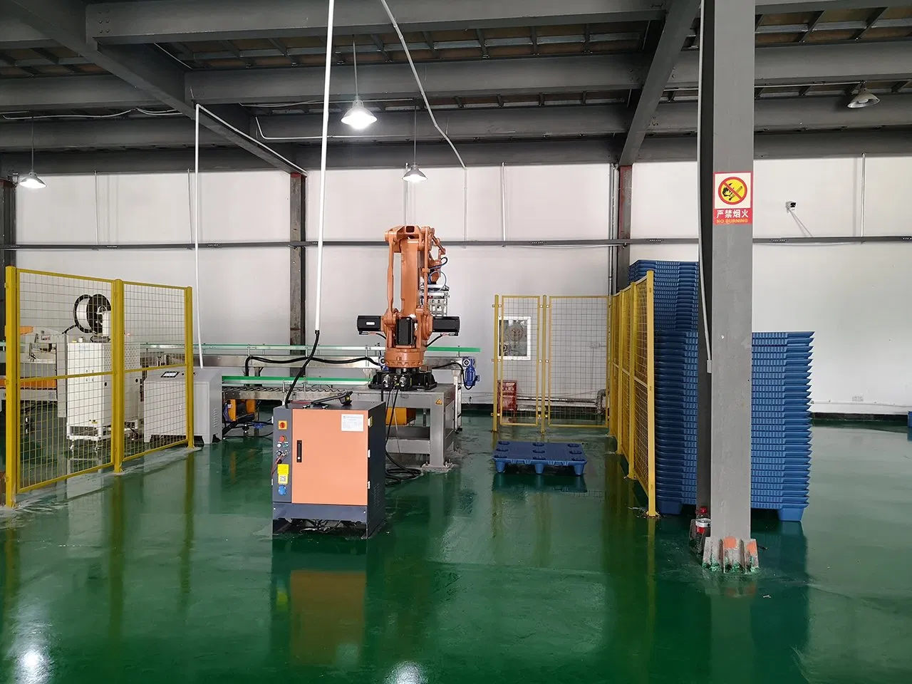 Robotic Automated Palletizing System-Factory-Grade Gantry Robot Arm for Bags, Cases, Bottles &amp; Cartons