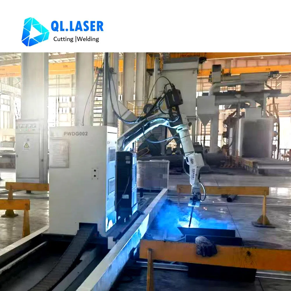 7axes Track Auto Robotic Welder System for Steel Fabrication