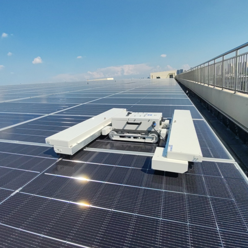 Ai-Driven Rooftop PV Trackless Dry-Clean Robot with C4 Anti-Corrosion Coating