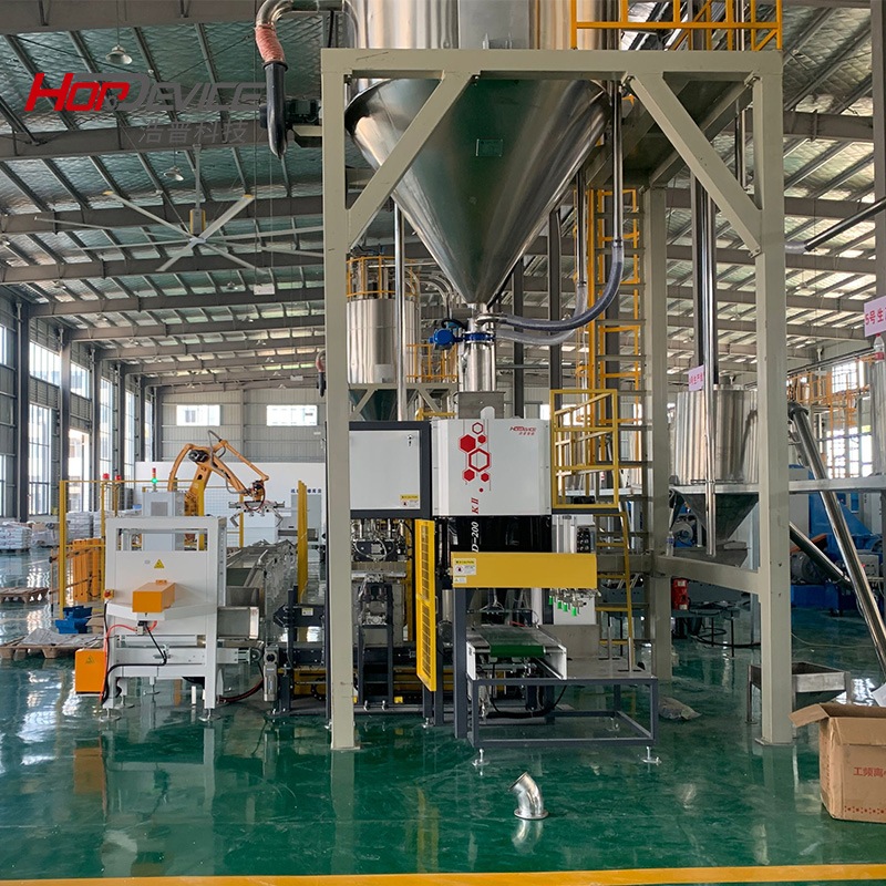 Automated Robotic Bag Depalletizing and Breaking Bags Palletizing Robot Arm for Rice Bag Packing