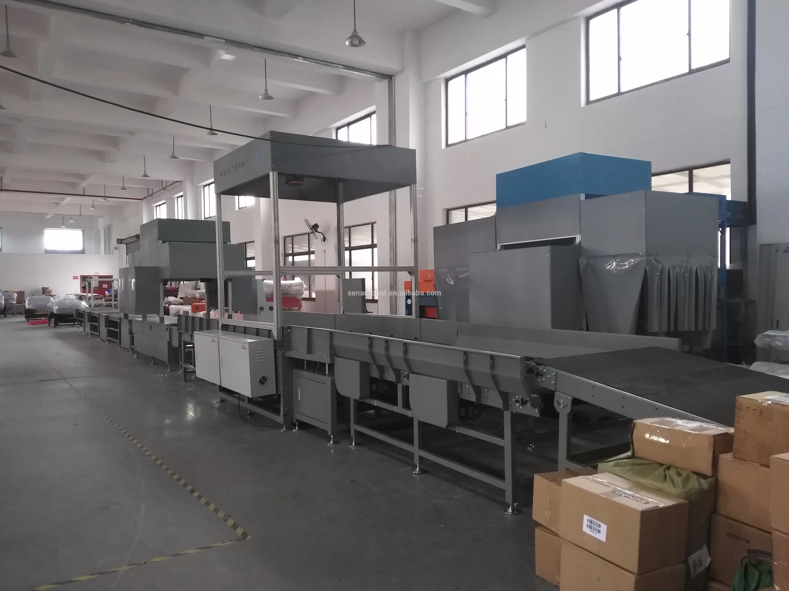 Auto Parcel Scanning and Singulating and Packing Machine Sorting System Warehouse