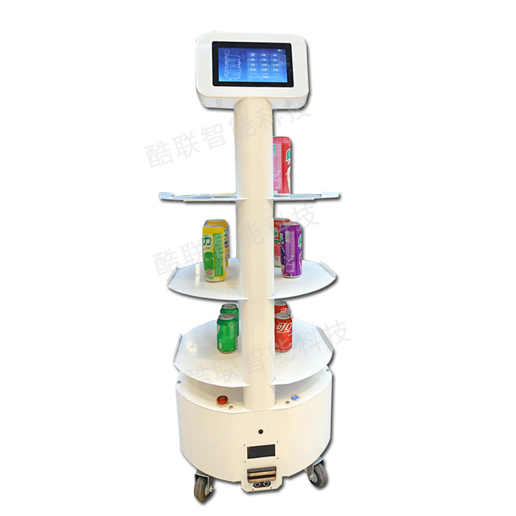 Buffet Serving Robot Lidar Navigation Automatic Food Tray Delivery System Restaurant Smart