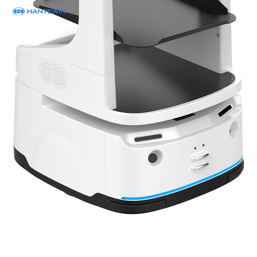 Autononmous Food Delivery Robot Robotic Service Waitress Robot for Hotel Restaurant Cafe