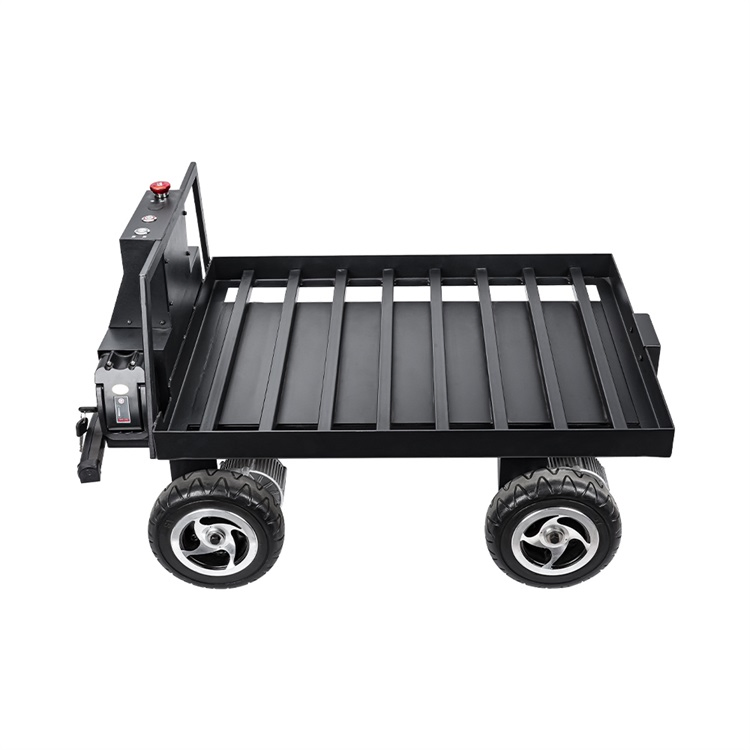Industrial 4 Wheel Warehouse Transport Picking Cart Following Delivery Robot