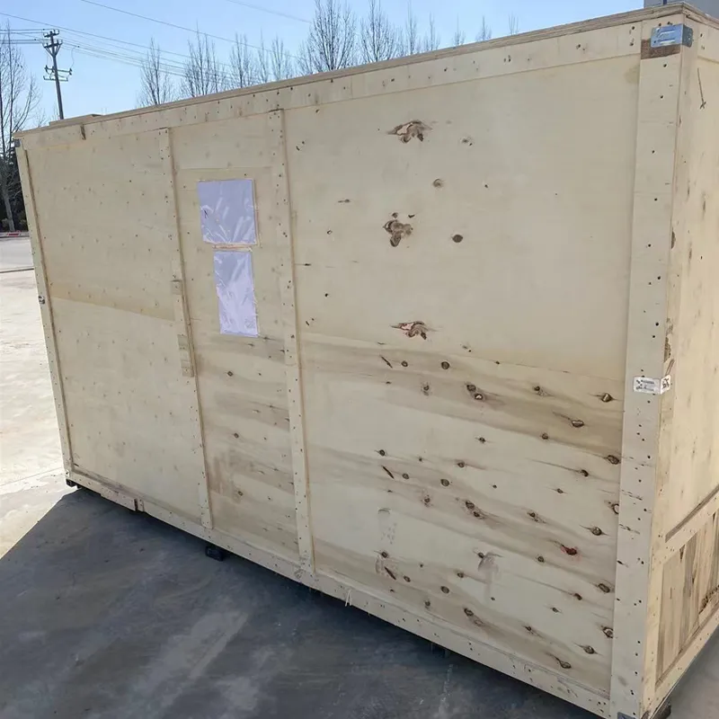 Wooden case packaging