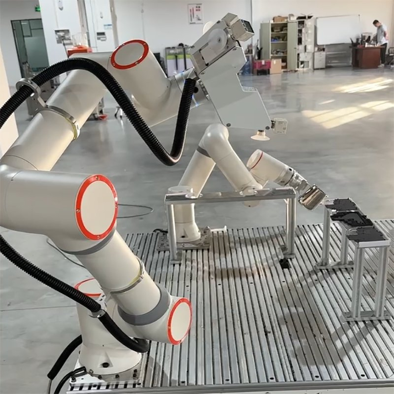 Speed-up Collaborative Robots That Can Be Used for Stacking Finished Food Products