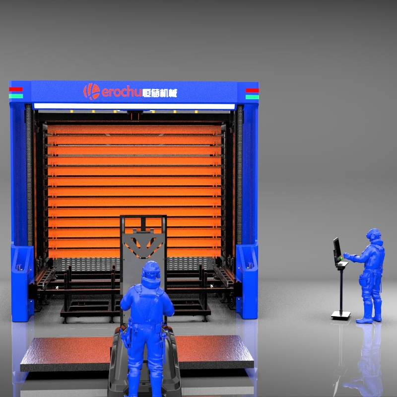 Advanced Automated Vertical Warehouse Steel Plate Handling Robot System