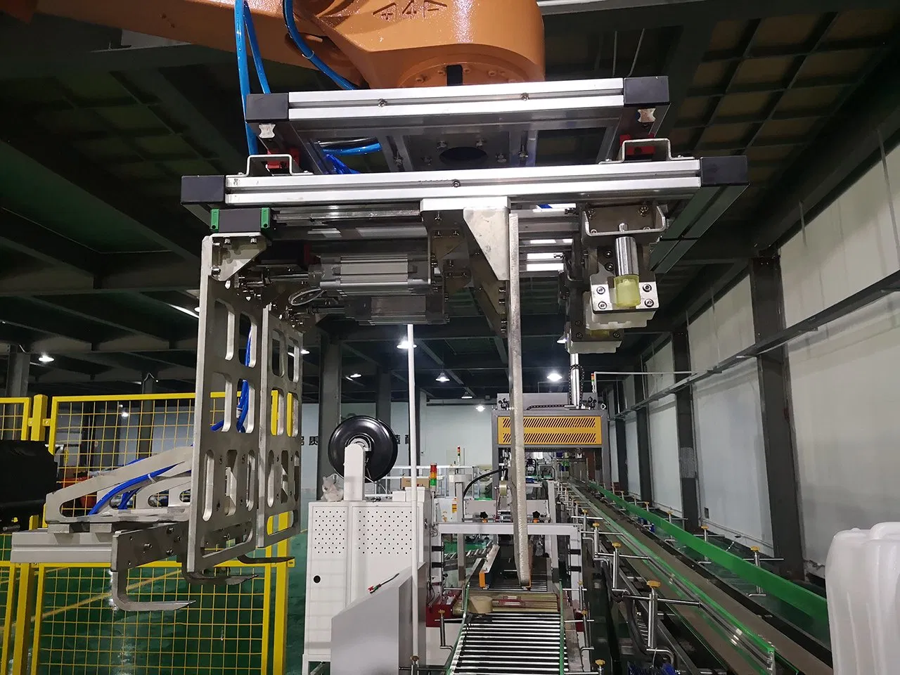 Robotic Automated Palletizing System-Factory-Grade Gantry Robot Arm for Bags, Cases, Bottles &amp; Cartons